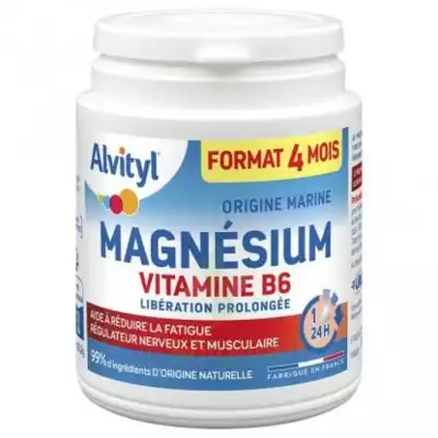 Alvityl Magnésium Vitamine B6 Libération Prolongée Comprimés Lp Pot/120 à ALBI